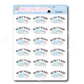 Kawaii Go to Sleep | Sticker Sheet