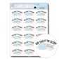 Kawaii Go to Sleep | Sticker Sheet