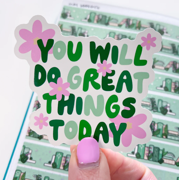 Great Things Today | Vinyl Sticker