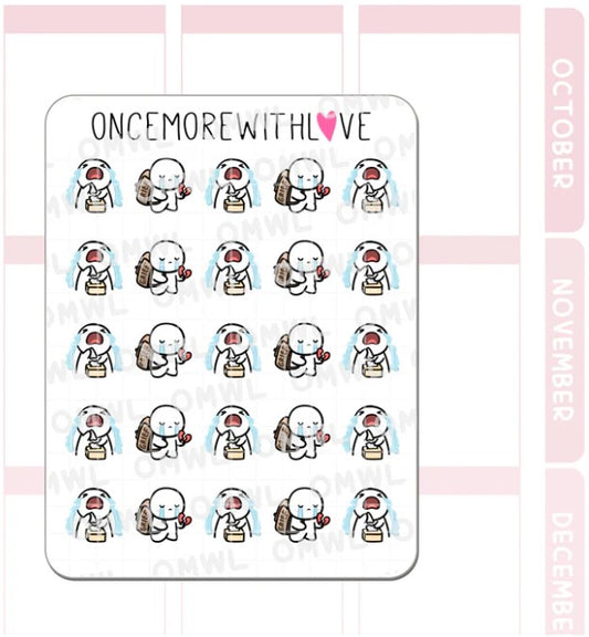 Grief 2.0 | Sticker Sheet
