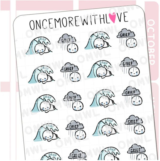 Grief 3.0 | Sticker Sheet
