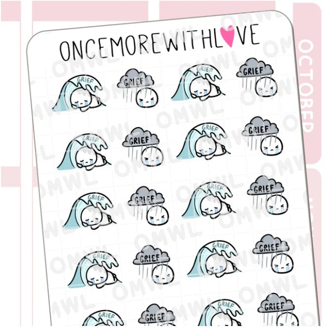 Grief 3.0 | Sticker Sheet