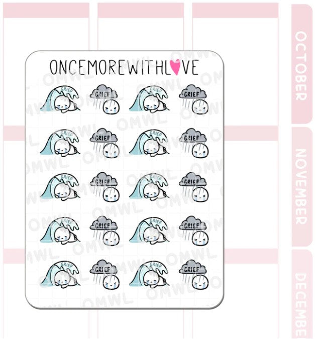 Grief 3.0 | Sticker Sheet