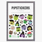 Grinning Ghouls | Sticker Sheet