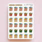 Grocery Shopping Baskets | Sticker Sheet