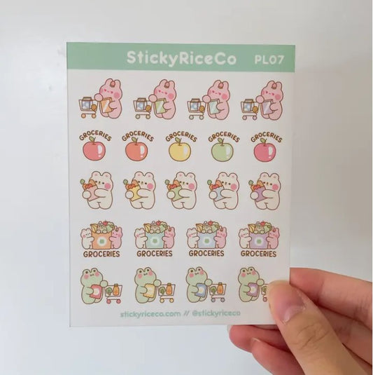 Groceries | Sticker Sheet