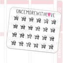 Mini Icons - Grocery Cart | Sticker Sheet