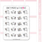 Hair Styling | Sticker Sheet