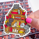 Halloween Bookcase | Vinyl Sticker