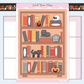 Halloween Bookshelf | Large Sticker