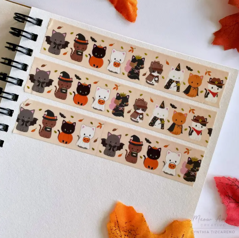 Halloween Cat Parade | Washi