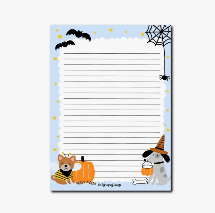Halloween Dogs | Notepad