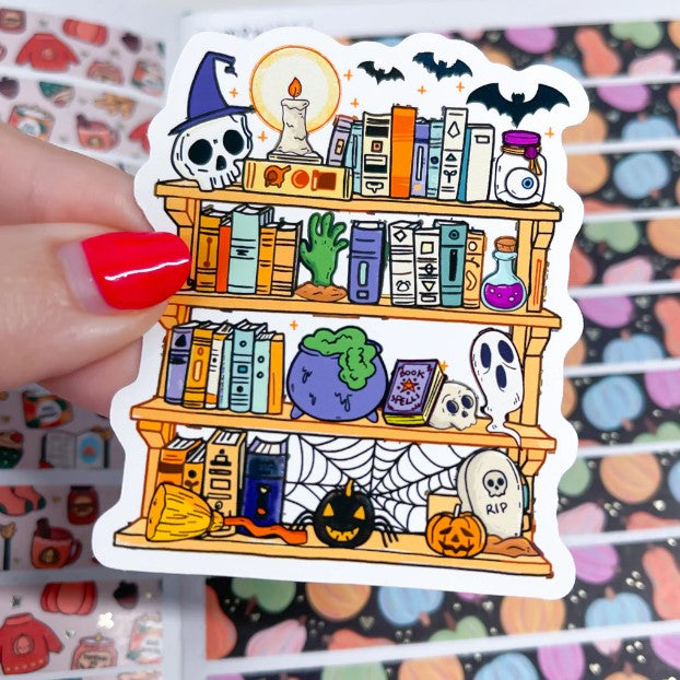 Halloween Library | Vinyl Sticker