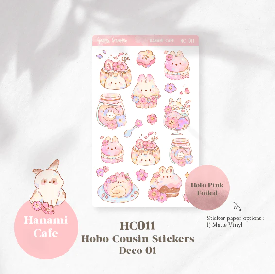 Hanami Cafe | Hobo Cousin Sheets