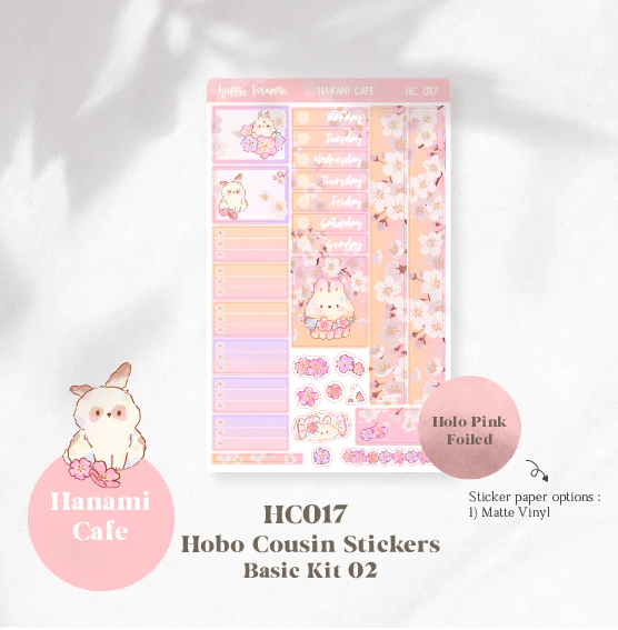 Hanami Cafe | Hobo Cousin Sheets