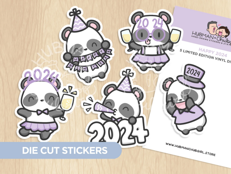 Happy 2024 | Sticker Sheet