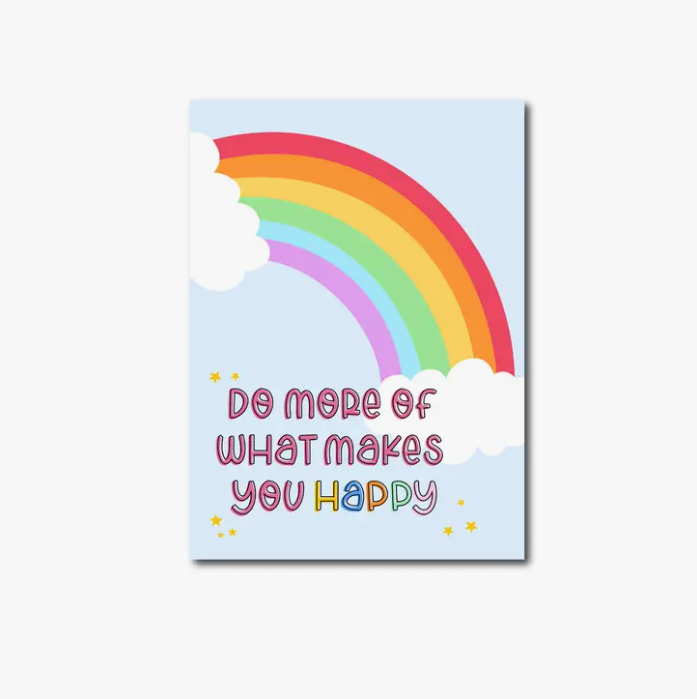 Do What Makes You Happy | Postcard