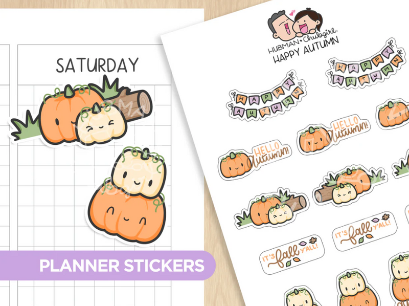 Happy Autumn | Sticker Sheet