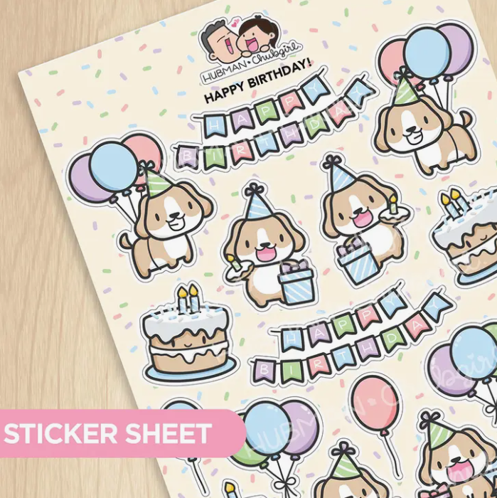 Happy Birthday 2 | Sticker Sheet