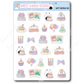 Kawaii Happy Birthday Mix | Sticker Sheet