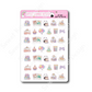 Kawaii Happy Birthday Mix | Sticker Sheet