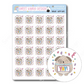 Kawaii Biscuit - Happy Days | Sticker Sheet