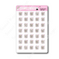 Kawaii Biscuit - Happy Days | Sticker Sheet
