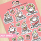 Happy Holidays from the Gnomes | Sticker Sheet
