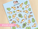 Happy Koi Pond | Big Sticker Sheet