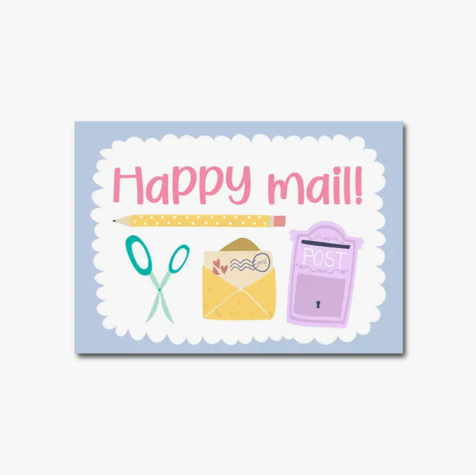 Happy Mail | Postcard