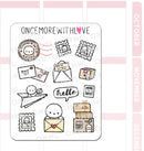 Happy Mail Large Deco | Sticker Sheet