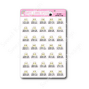 Kawaii Hatched a Plan | Sticker Sheet