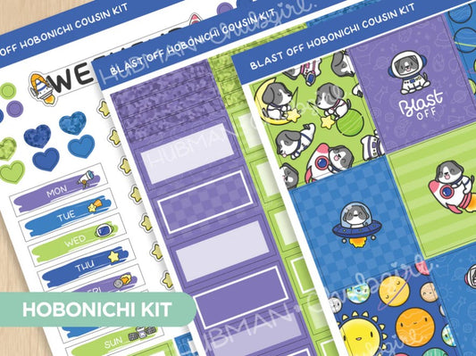 Blast Off | Hobonichi Cousin Weekly Kit