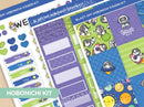 Blast Off | Hobonichi Cousin Weekly Kit
