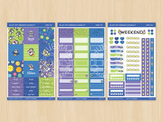 Blast Off | Hobonichi Cousin Weekly Kit