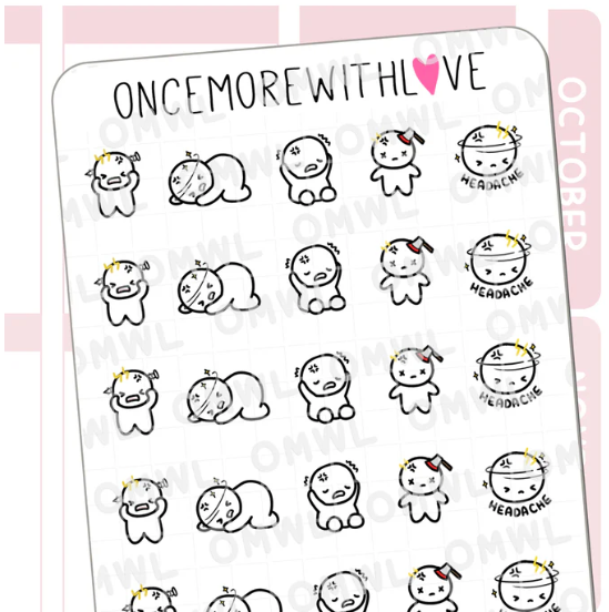 Headache 2.0 | Sticker Sheet