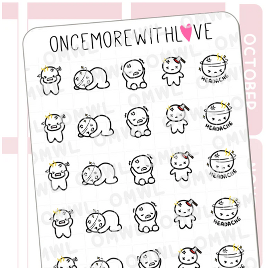Headache 2.0 | Sticker Sheet