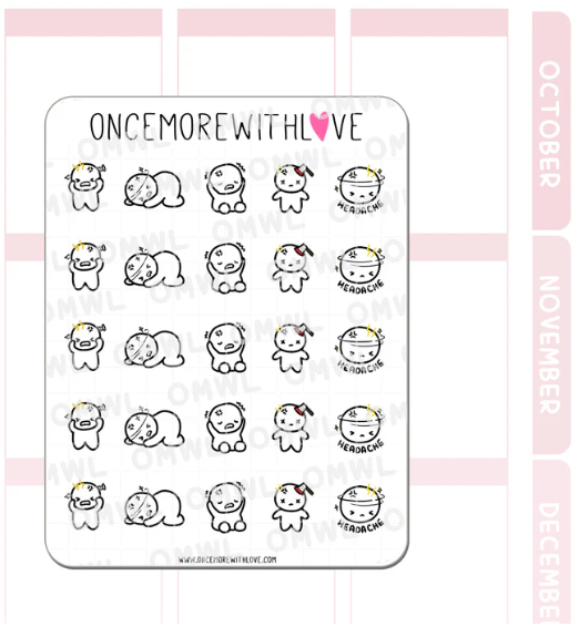 Headache 2.0 | Sticker Sheet