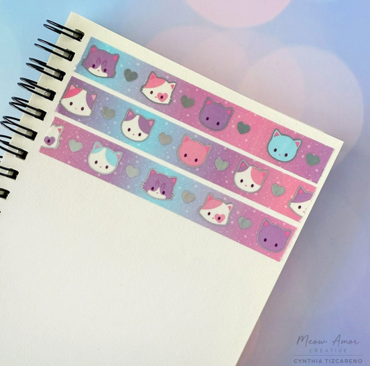 Hearts and Meows | Washi