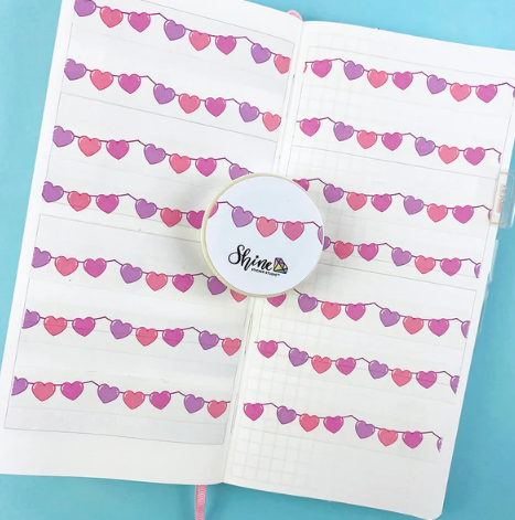 Heart Garland | Washi