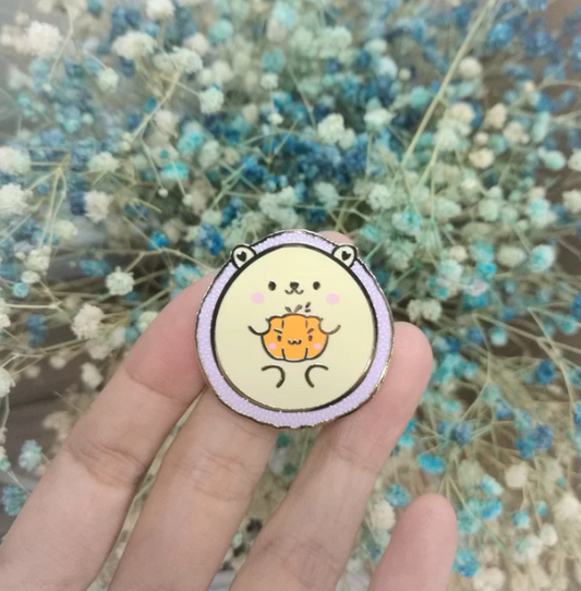 Warm & Fuzzy - Hedgehog | Enamel Pin