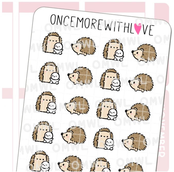 Hedgehogs | Sticker Sheet