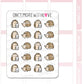 Hedgehogs | Sticker Sheet