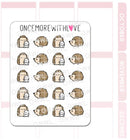 Hedgehogs | Sticker Sheet