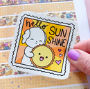 Sunshine Bean Stamp | Vinyl Sticker