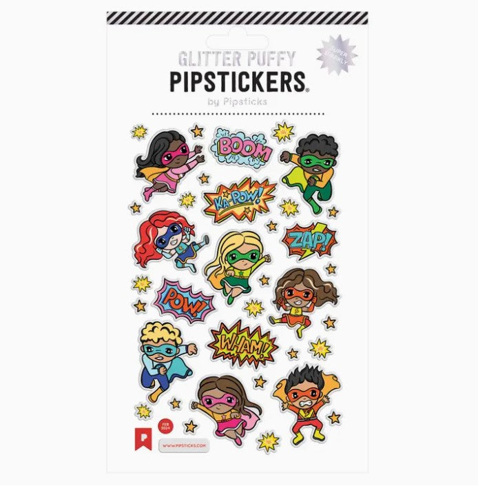 Puffy Heroic Helpers Stickers – Stickie Planning