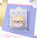 Library Acrylic Sticky Note Holder