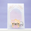 Library Acrylic Sticky Note Holder