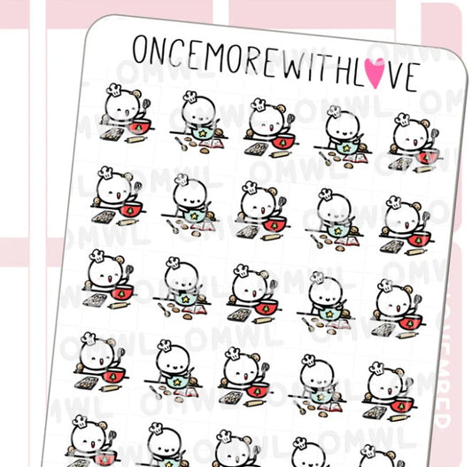 Holiday Baking | Sticker Sheet