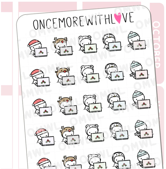 Holiday Computers | Sticker Sheet